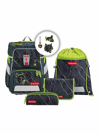 STEP BY STEP | Schultaschen Set 5tlg - Space Danger Cat CHiko | 